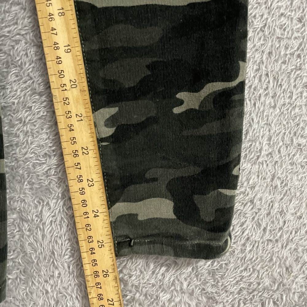 Pilcro And The Letterpress Pants Womens 26 High Rise Skinny‎ Camouflage Corduroy - Picture 6 of 8